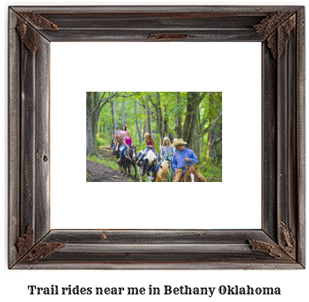 trail rides near me in Bethany, Oklahoma